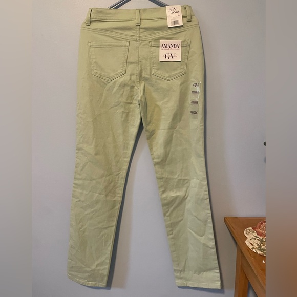 Green Amanda Denim Jeans - Picture 2 of 3